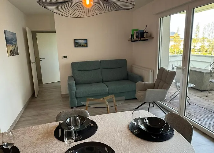2p Avec Balcon, Proche Et Centre | Parking | Wifi | 4 Pers | - Fr-1-487-365 דירה *
